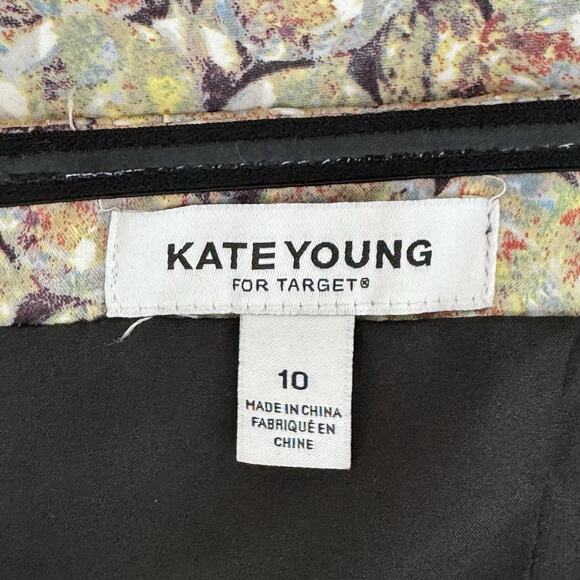 Kate Young x Target Strapless Bow A Line Dress Size 10 Multicolor Lined Pockets - Picture 13 of 15